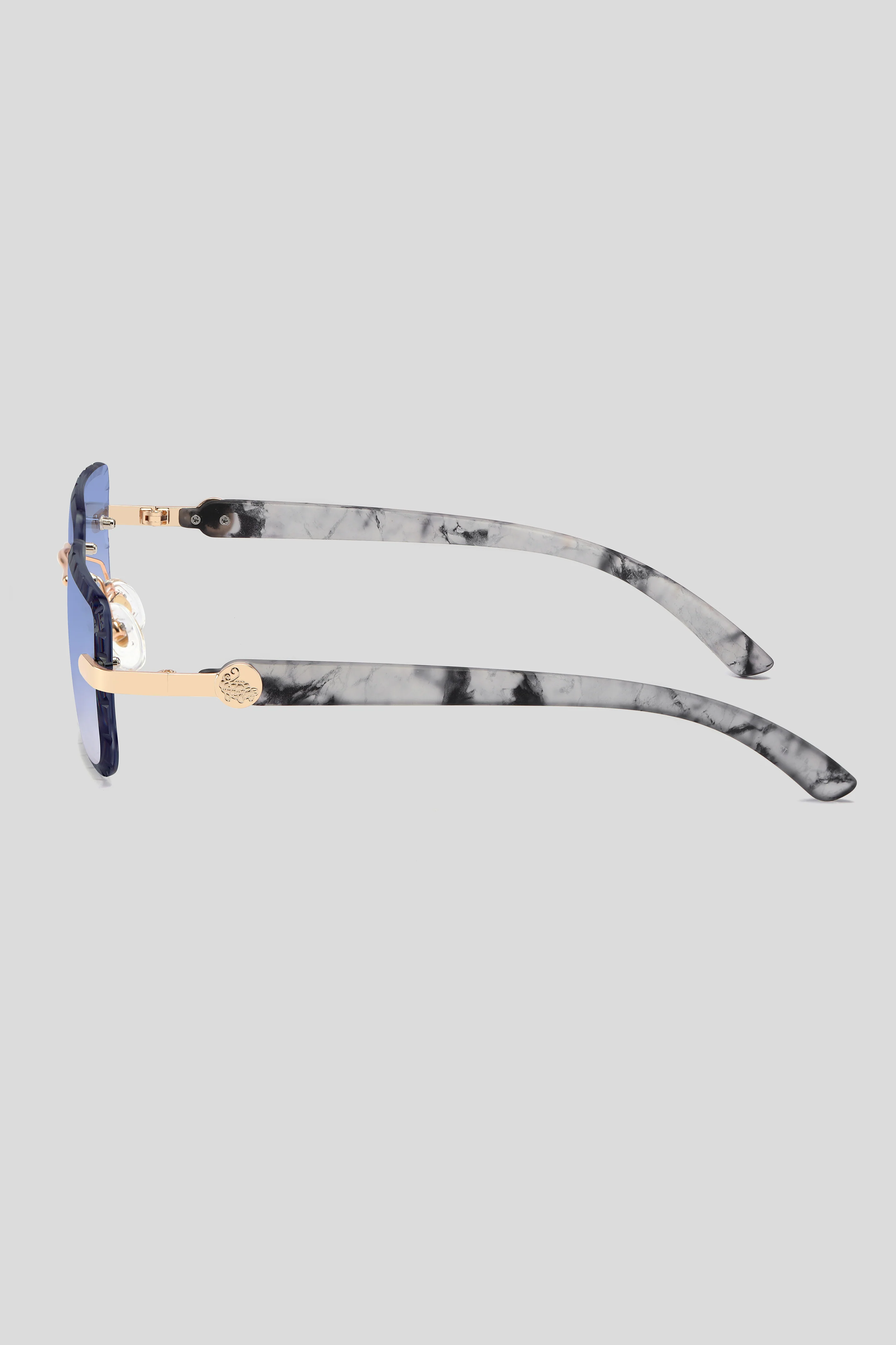 Diamond Cut Hampton White Marble | Blue - Image 4