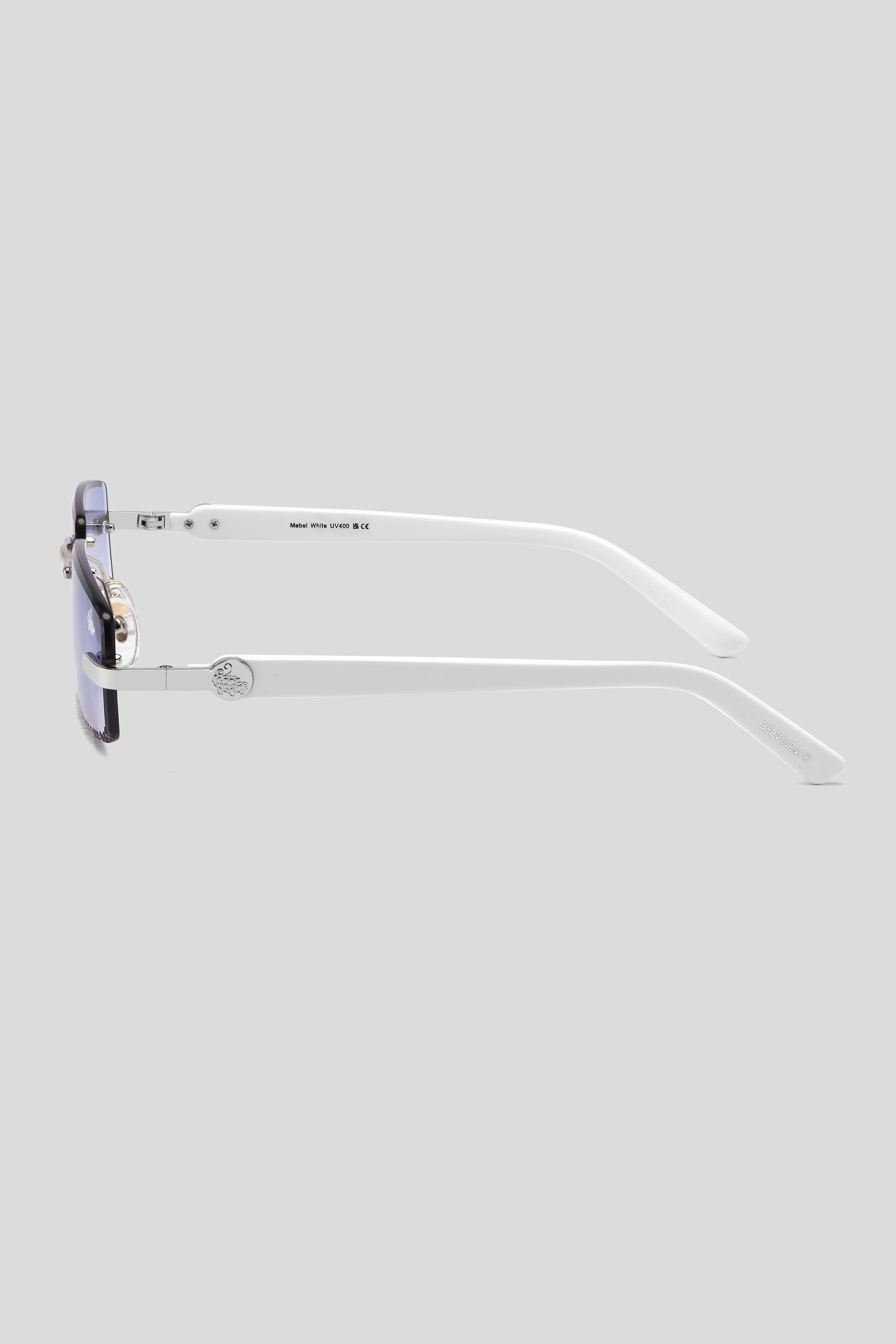 Diamond Cut Mabel Blue Silver | White - Image 4