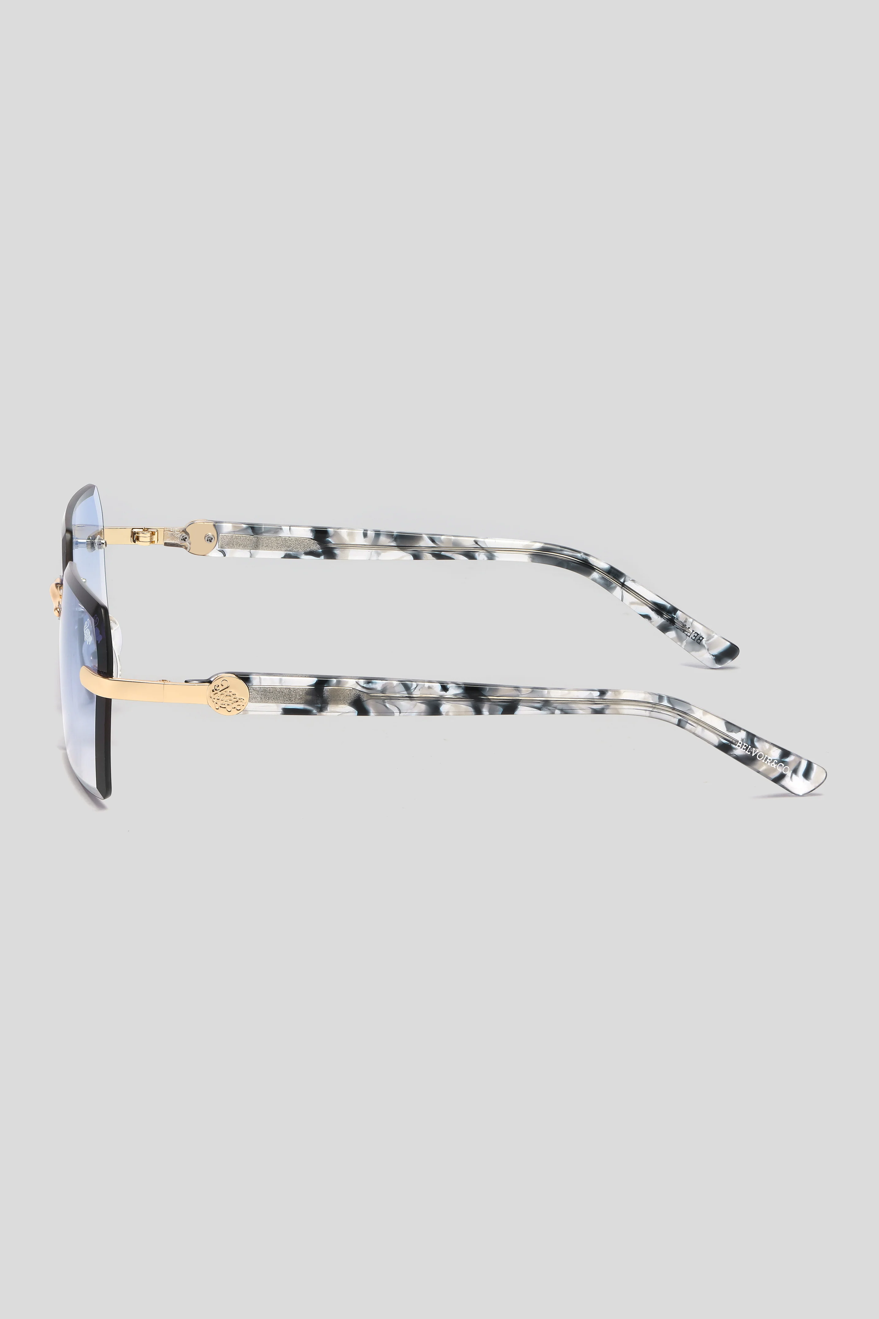 Kennedy White Marble Gold | Blue - Image 4