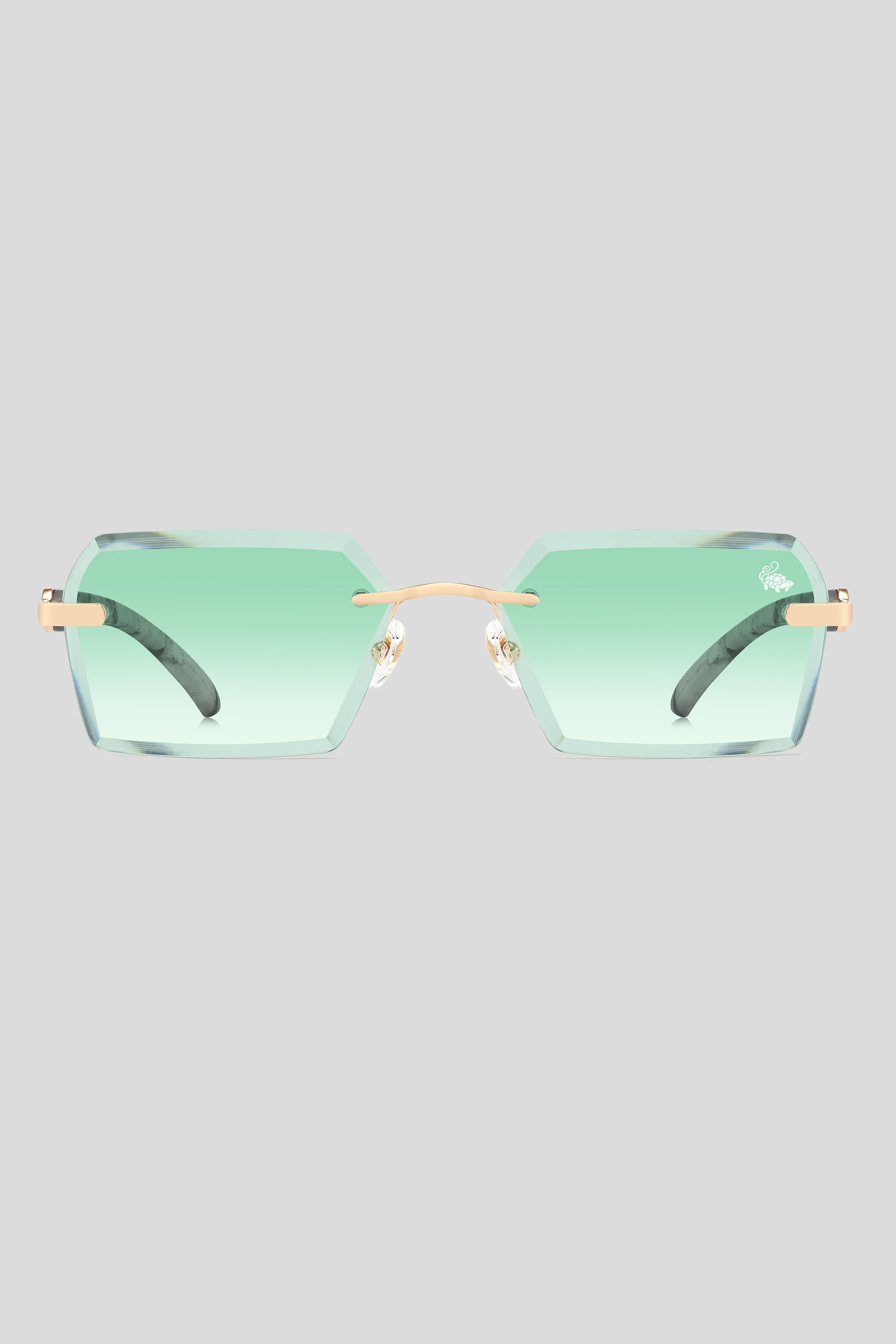 Kennedy White Marble Gold | Green - Image 3